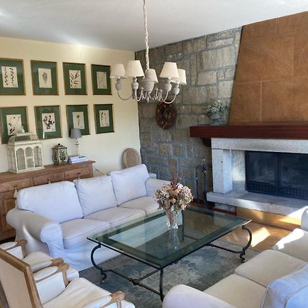 Los Cedros, Gran Chalet Con Piscina Y Apartamento En Navacerrada Eksteriør billede