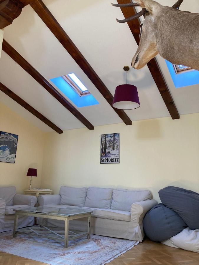 Los Cedros, Gran Chalet Con Piscina Y Apartamento En Navacerrada Eksteriør billede