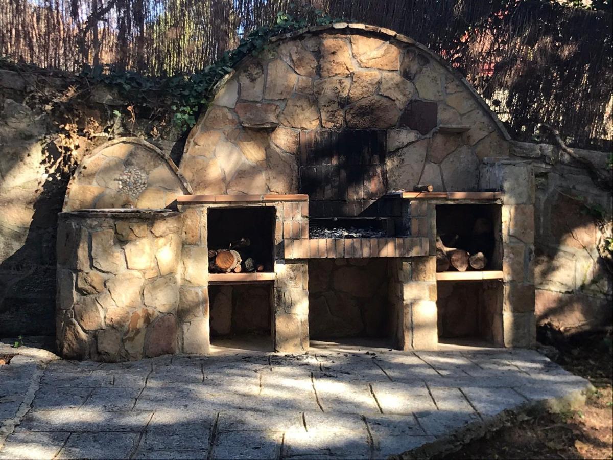 Los Cedros, Gran Chalet Con Piscina Y Apartamento En Navacerrada Eksteriør billede